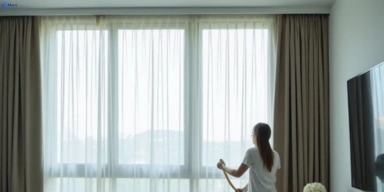 Delicate sheer drape cleaning grange Matty Curtain Cleaning