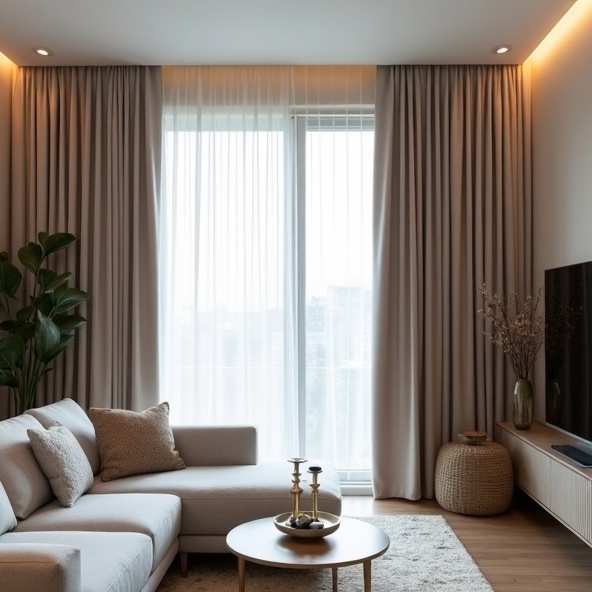 Grange Residential Curtain Cleaning Results